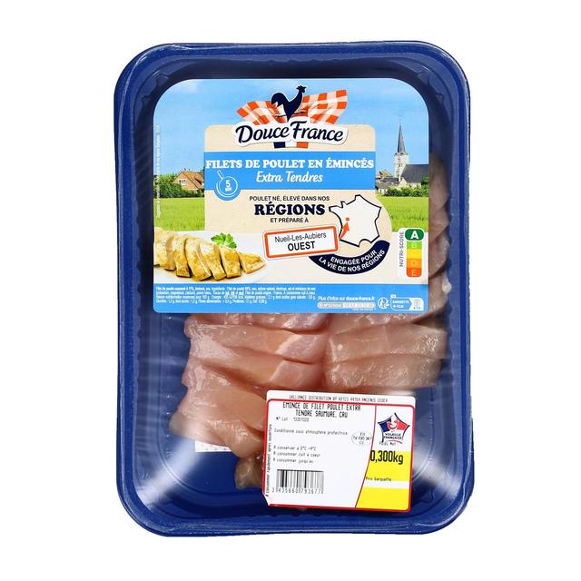 3435660793677 - Douce France - Emmincé de Poulet extra tendre