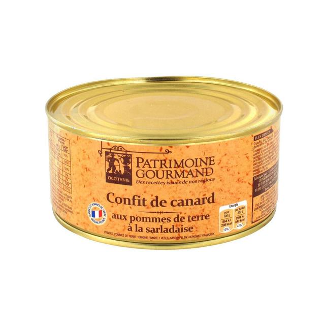 3257980616777 - Patrimoine Gourmand - Confit de Canard aux Pommes de terre à la Sarladaise