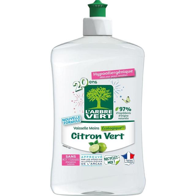 3450601047077 - L'arbre Vert - Liquide vaisselle main Citron vert