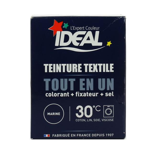 3045206158077 - Idéal - Teinture tout en un marine colorant + fixateur + sel inclus