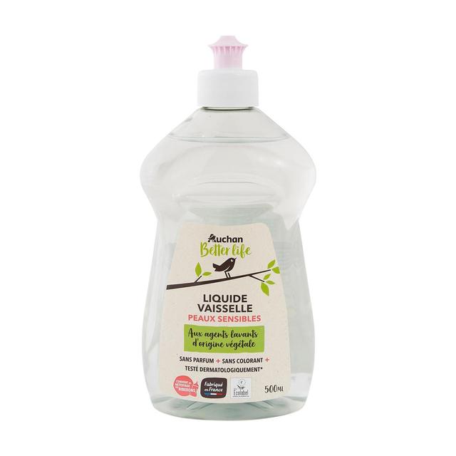 3245678078877 - Auchan Better Life - Liquide vaisselle écologique peaux sensibles