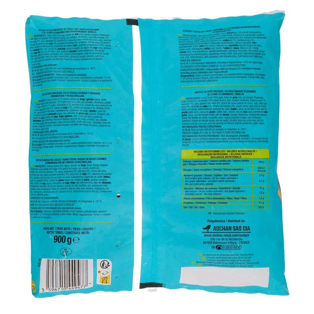 3596710449477 - Auchan - Poêlée thaï au poulet