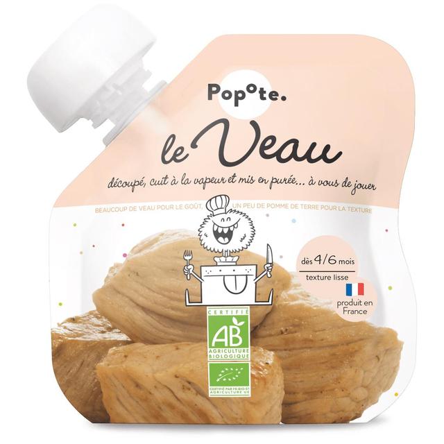 3760262840178 - Popote - Veau Bio Gourde Bébé Dès 4/6 mois