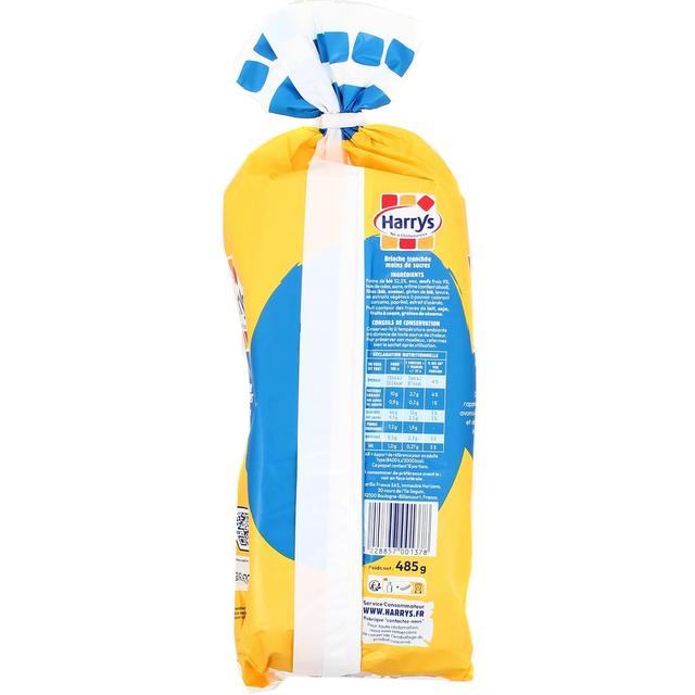 3228857001378 - Harrys - Brioche Tranchée Allégée en Sucre Sans Additifs
