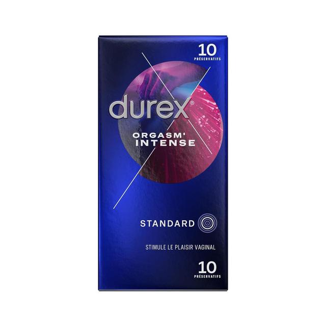 3059948001478 - Durex - Préservatifs Orgasm'Intense