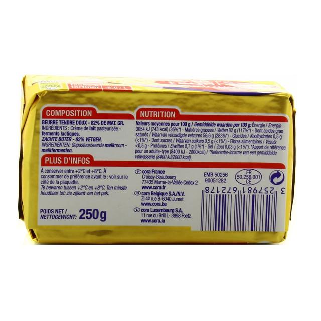 3257981672178 - Cora - Beurre tendre doux