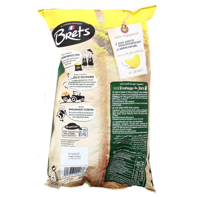 3497917002178 - Bret's - Chips Ondulées au Fromage du Jura