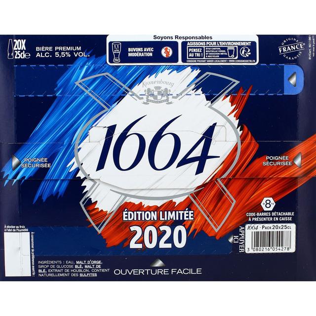 3080216054278 - 1664 - Bière blonde 5.°5