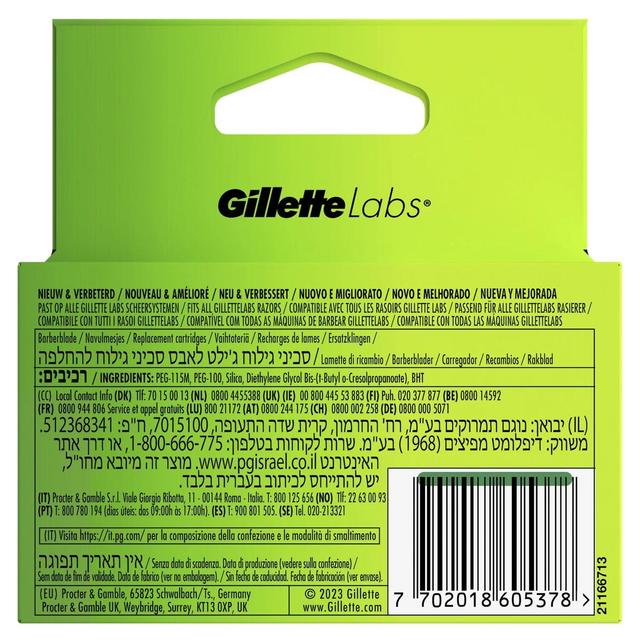 7702018605378 - Gillette Labs - Lames Labs