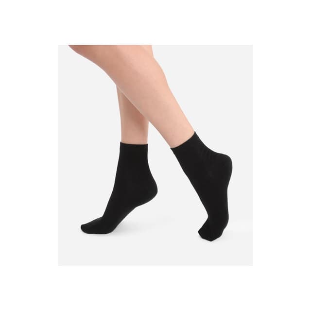 3610860665478 - Dim - Socquettes femme noir x2