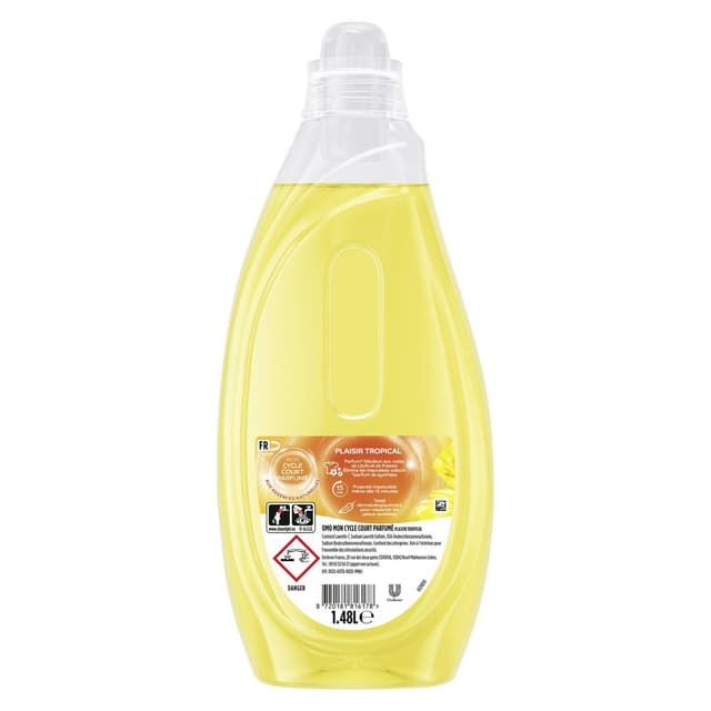 8720181816178 - Omo - Lessive liquide Cycle Court Parfum Litchi Freesia