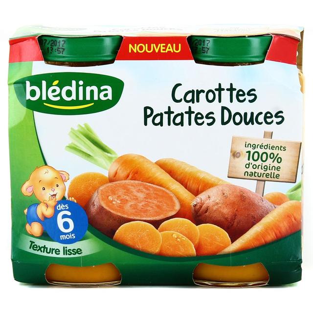 3041091097378 - Blédina - Carottes patates douces dès 6 mois