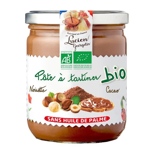 3330720237378 - Lucien Georgelin - Pâte à Tartiner Noisettes et Cacao Bio