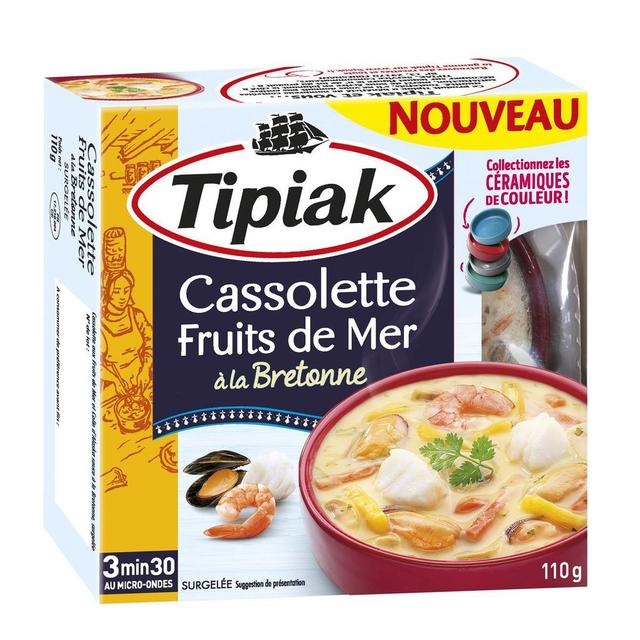 3282740318578 - Tipiak - Cassolette de Fruits de Mer à la Bretonne