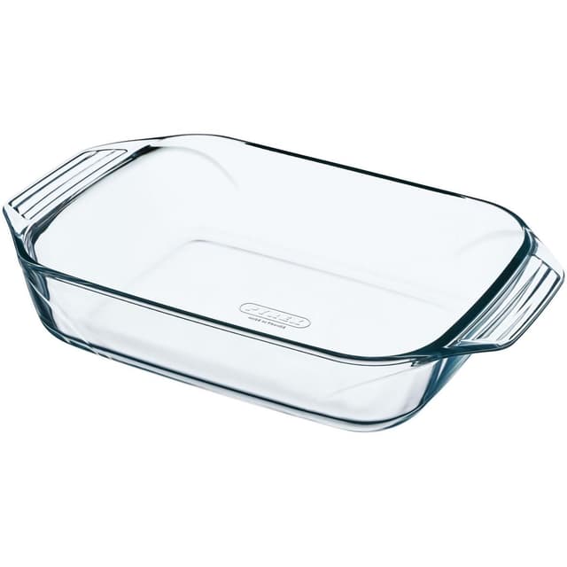 3426470268578 - Pyrex - Plat rectangulaire en verre avec poignées Irrésistible