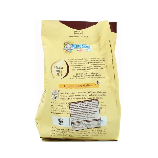 8076809578578 - Mulino Bianco - Biscuits Schaiccianoci Fruits secs et chocolat fondant