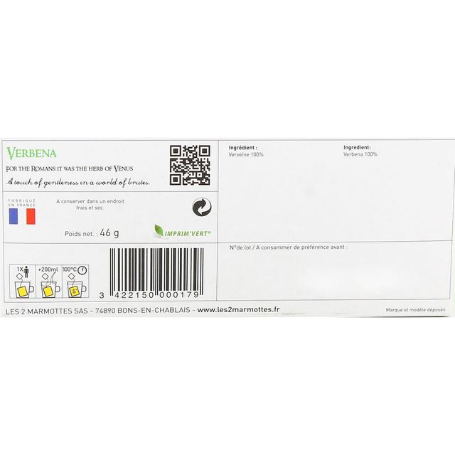 3422150000179 - Les 2 Marmottes - Tisane verveine