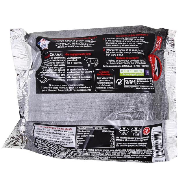 3181232220279 - Charal - Tartare de Boeuf 5%MG