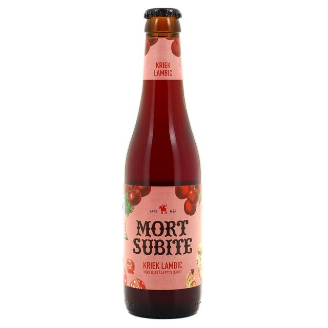 5411656051479 - Mort Subite Kriek - Bière aromatisée cerise griotte 4°