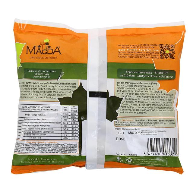 3434410013379 - Magda - Cèpes en morceaux