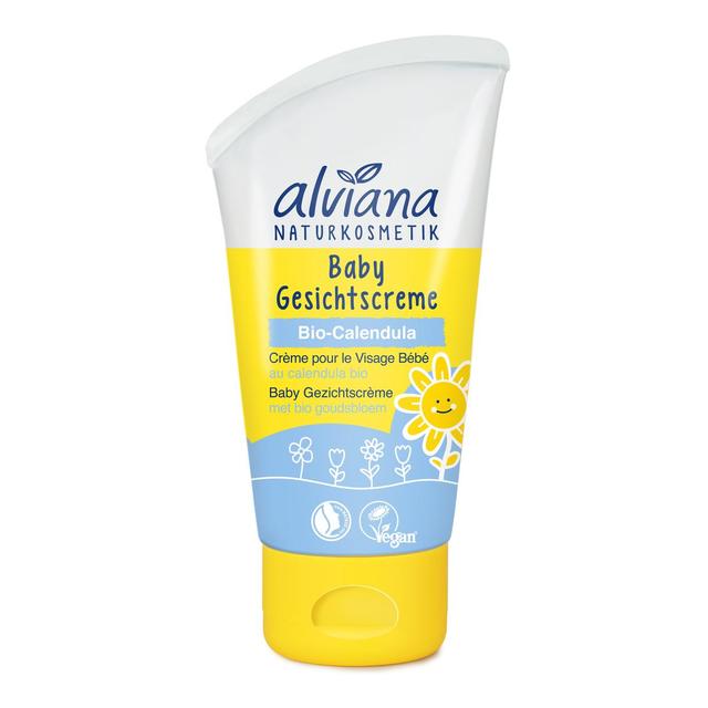 4260167184579 - Alviana - Crème pour le Visage Bébé au calendula bio