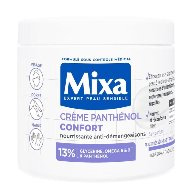 3600551135779 - Mixa - Crème Panthénol Confort - Visage, Corps, Mains