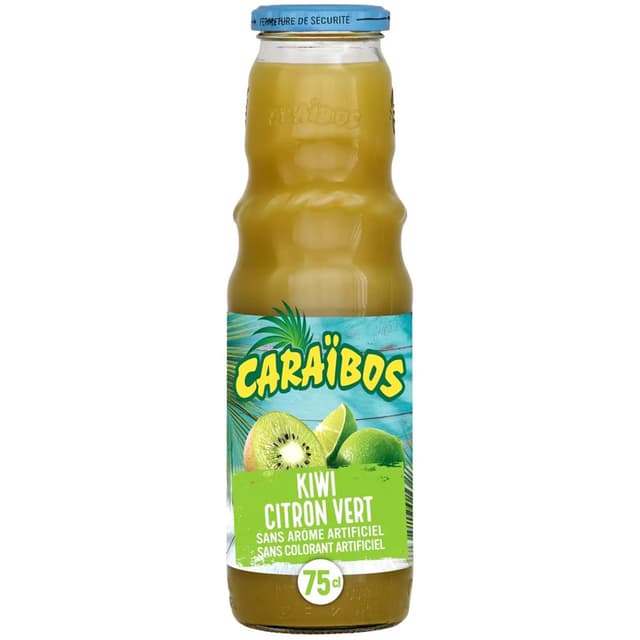 3287121175979 - Caraibos - Jus kiwi et citron vert