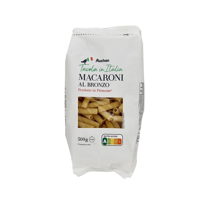 3596710516179 - Auchan Tavola In Italia - Pâtes Macaroni al bronzo Premium