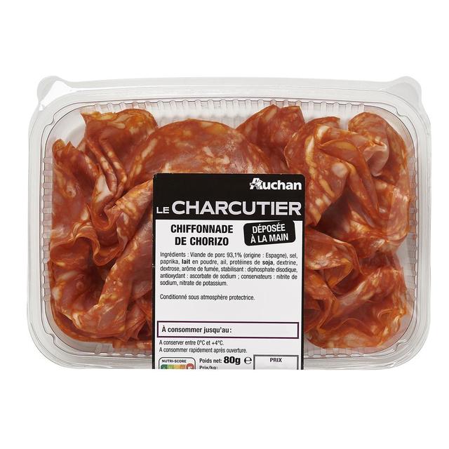 3596710408979 - Auchan Le Charcutier - Chiffonnade de Chorizo