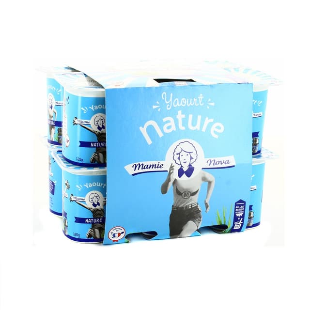 3456774829779 - Mamie Nova - Yaourt nature au lait entier sans sucre