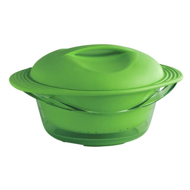 3485990700180 - Mastrad - Cuit-vapeur - Panier verre, Plateau, couvercle