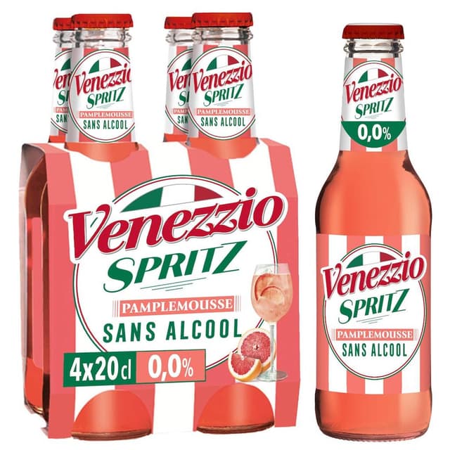 3012993090880 - Venezzio - Spritz pamplemousse sans alcool