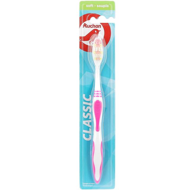 3596710540938 - Auchan - Brosse à dents classique souple