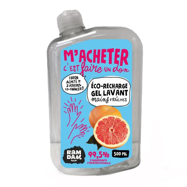 3770032551180 - Ramdam social - Recharge Gel Lavant aux Agrumes