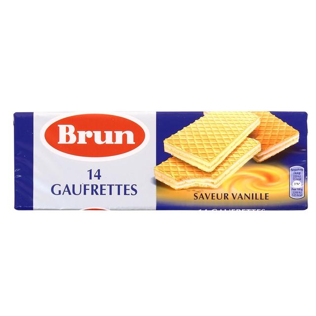 3017760221580 - Brun - Gaufrettes saveur vanille (x14)