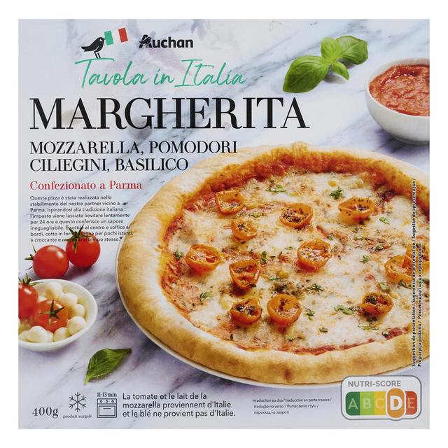 3596710471980 - Auchan Tavola In Italia - Pizza margherita cuite au feu de bois