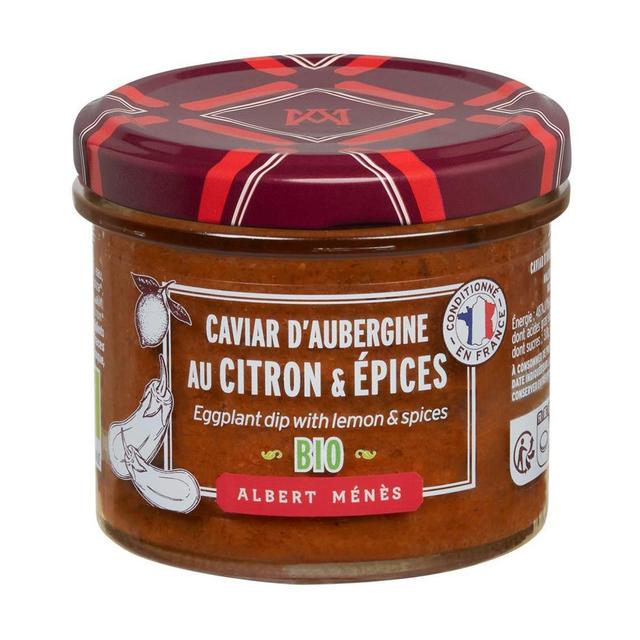 3234750022280 - Albert Ménès - Caviar d'Aubergines au Citron et Epices Bio