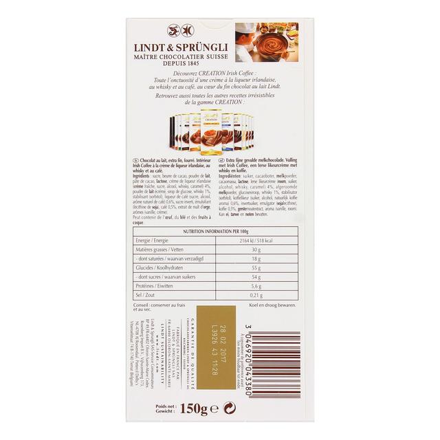 3046920043380 - Lindt - Création Chocolat Irish coffe