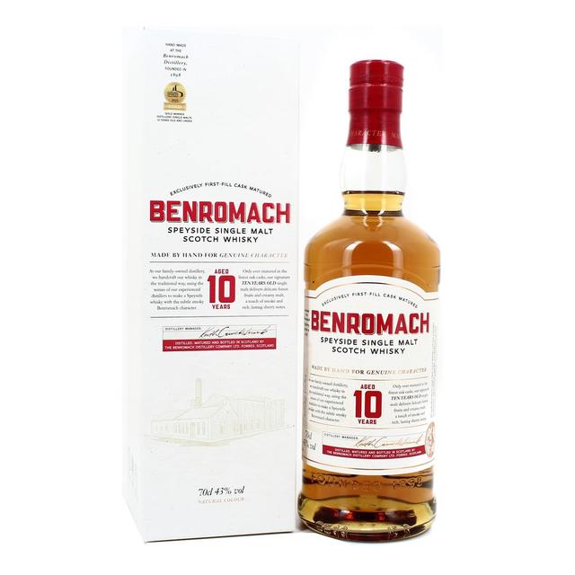 5020613023680 - Benromach - Single Malt Whisky 10 ans 43°