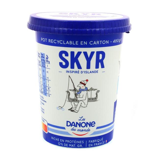 3033491454080 - Les Danone Du Monde - Skyr nature 0% mg