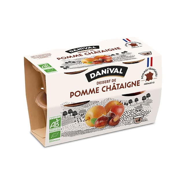 3431590014080 - Danival - Spécialité de pomme et de châtaigne bio