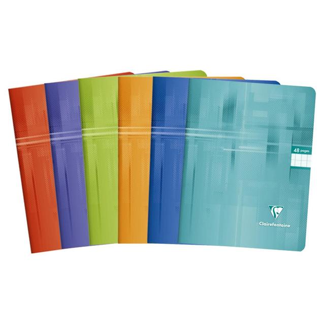 3037928544580 - Clairefontaine - Cahier 17 x 22 cm grands carreaux