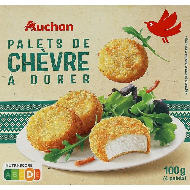 3596710528080 - Auchan - Palets de chèvre à dorer