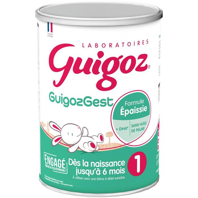 8445290098580 - Guigoz - Lait bébé en poudre Guigozgest épaissi 1er âge, 0-6 mois