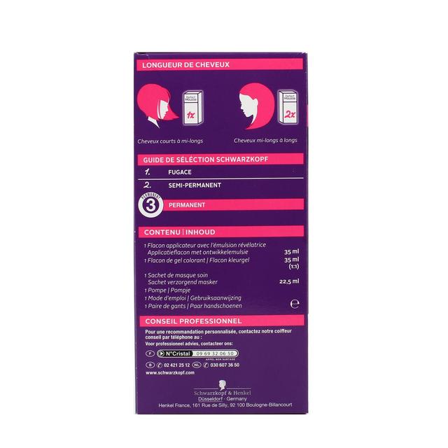 3178040678880 - Perfect Mousse - Coloration Mousse Permanente 200 Noir