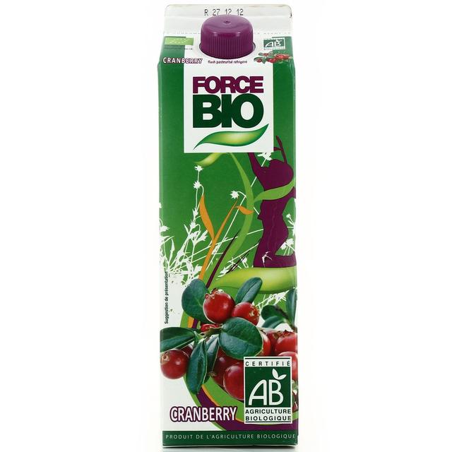 3760186970081 - Force Bio - Jus de Cranberry Bio