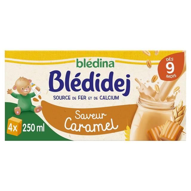 3041090661181 - Blédina - Blédi'dej - Céréales lactées Saveur Caramel Brique Bébé Dès 9 mois