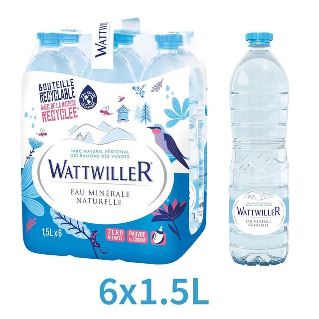 3448781102006 - Wattwiller - Eau minérale naturelle