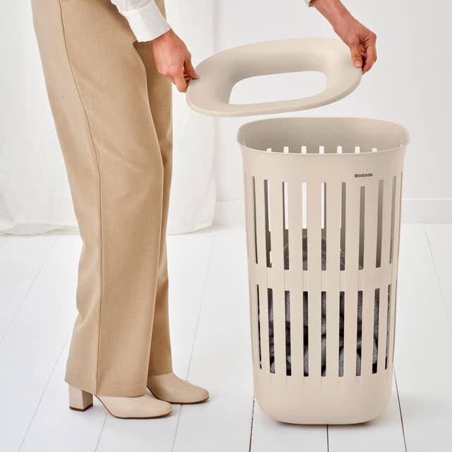 8710755244681 - Brabantia - Corbeille à linge Collect-It 55 litres - Soft Beige
