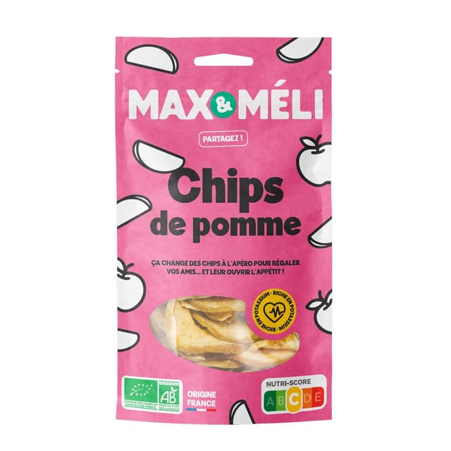 3664641005281 - Max et Méli - Chips de pommes bio